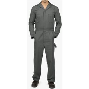 NY Threads Mens Size XL Tall Twill Coverall Relaxed Long Sleeve Utility Workwear